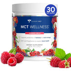 Gundry MD MCT Wellness Raspberry Medley powder tub front view