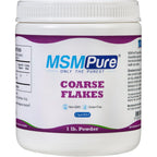 Kala Health MSMPure Coarse Powder Flakes front view container for joint support
