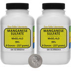 Eisen Golden Laboratories Manganese Sulfate Monohydrate two bottle set front view