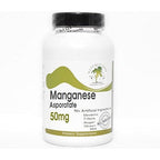 Naturetition Supplements Manganese Asporotate 50mg bottle front view