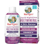 MaryRuth Organics Liquid Nighttime Multimineral front view bottle packaging