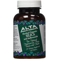 Alta Health Silica with Bioflavonoids 500mg 120 tablets front bottle view for hair skin and nail health