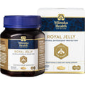 Manuka Health Royal Jelly 1000mg front view showing premium anti aging supplement bottle.