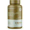 HMS Nutrition Bee Pollen Royal Jelly and Propolis 120 Capsules front view bottle