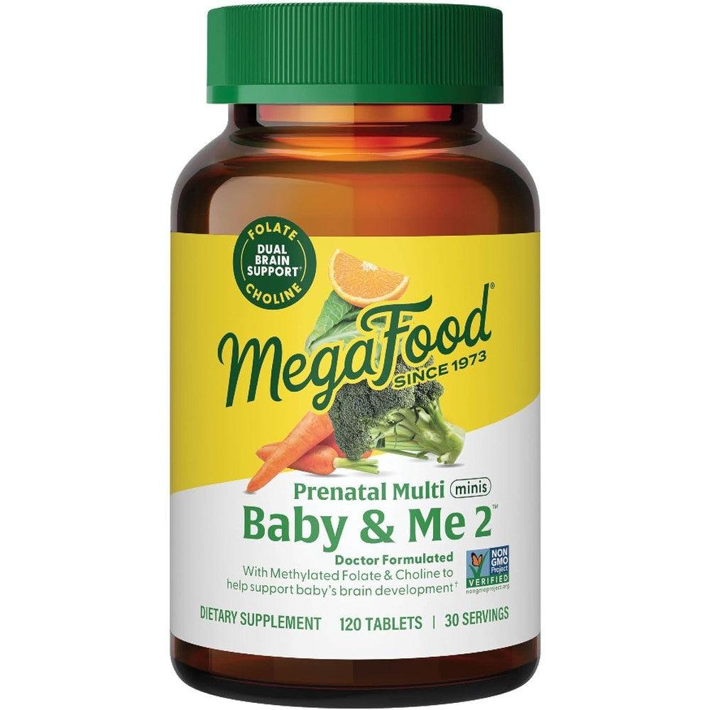 MegaFood Baby And Me 2 Prenatal Multi Minis front view
