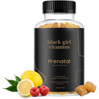 Black Girl Vitamins prenatal gummies bottle front view