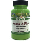 Daily Manufacturing Nutra-A Plus 100 Vegetarian Capsules bottle front view