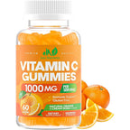 Just Nutrients Vitamin C 1000mg Immune Gummies bottle front view for daily health support