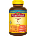 Nature Made Extra Strength Chewable Vitamin C 1000mg 90 tablets front view bottle
