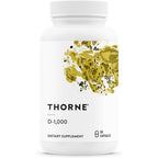 Thorne Vitamin D3 1000 IU 90 Capsules front view showing authentic imported packaging for bone health.