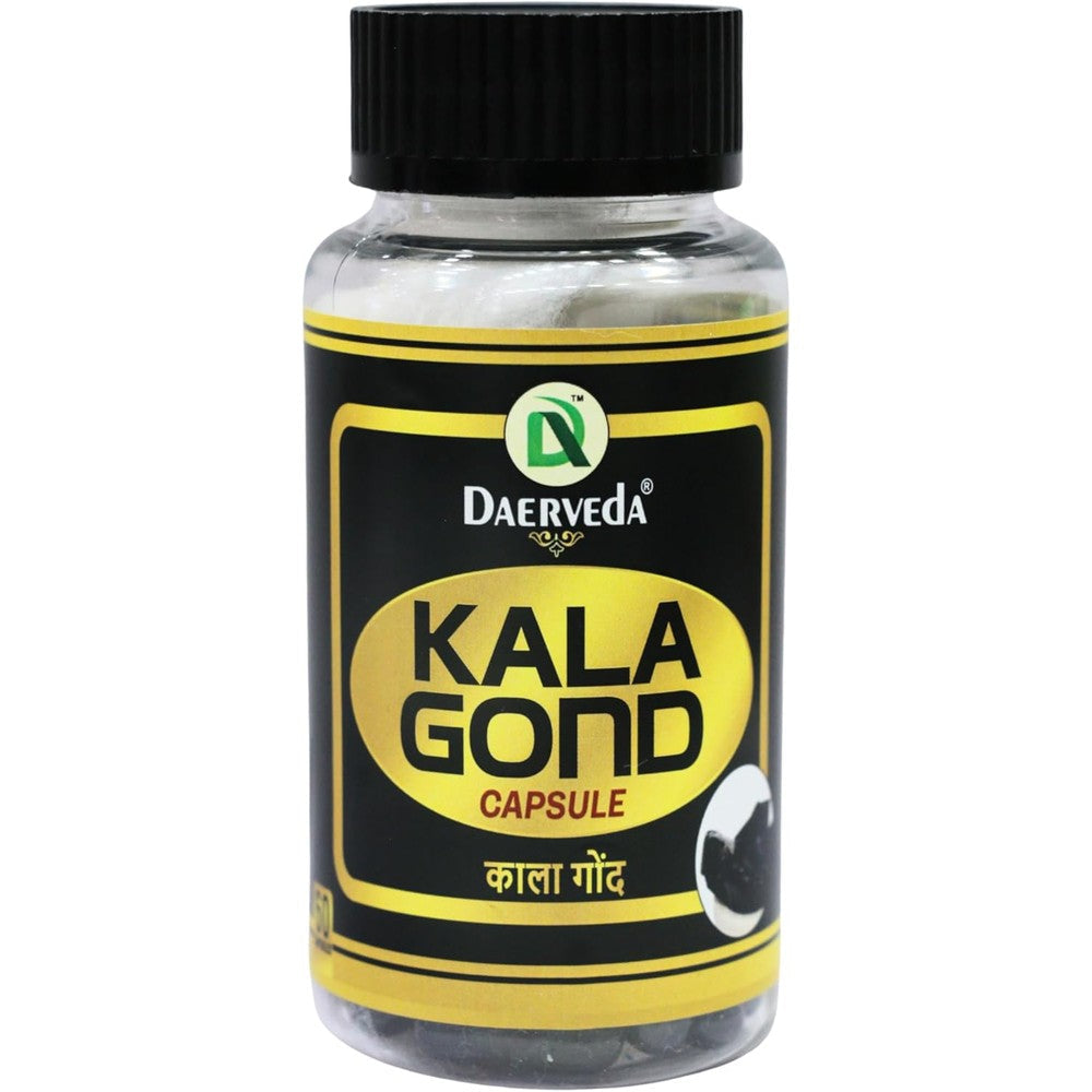 Daerveda Dev Ayurveda Kala Gond and Jatamansi 60 Capsules front view