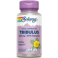 Solaray Tribulus Fruit Extract 450mg 60 Veg Capsules front view bottle