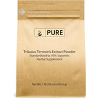 Pure Original Ingredients Tribulus Terrestris Powder 1 Pound bag front view