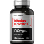 Horbaach Tribulus Terrestris 1000mg 180 Capsules front view