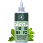 NatriSweet Stevia Liquid Drops 8 Fluid Ounce front view showing original packaging of the natural zero calorie sweetener.