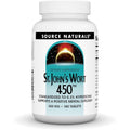 Source Naturals St Johns Wort 450mg 180 Tablets front view bottle for mood support
