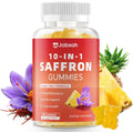Jabsah Saffron Ashwagandha 60 Gummies front view bottle for stress relief