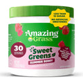 Amazing Grass Sweet Greens and Superfoods Powder front view packaging showing Summer Berry flavor.
