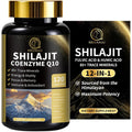 BBEEAAUU Himalayan Shilajit Sea Moss and Ashwagandha 120 Capsules front view premium dietary supplement