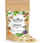 Nature Blaze Shatavari Root Whole pouch front view for natural hormonal balance.