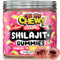 Oh My Chewy Pure Himalayan Shilajit and Ashwagandha Gummies front view packaging for energy boost