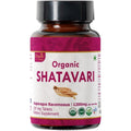 Organic Spree Shatavari 120 Tablets front bottle view showing USDA Organic certification label