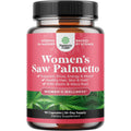 Nature's Craft Women's Saw Palmetto 90 Capsules front view bottle showing DHT blocker hair vitamins labeling.