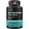 Peak Vitals DHT Blocker Hair Growth Supplements bottle front view showing 90 capsules label.