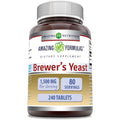 Amazing Nutrition Brewer's Yeast 1500 mg 240 tablets front label view authentic dietary supplement