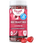 Gojoy Naturals Red Yeast Rice with CoQ10 Gummies front view heart health supplement