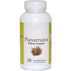 Ayurvedic Life Punarnava Kidney Support 120 capsules bottle front view for natural fluid balance