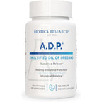 Biotics Research ADP Emulsified Oil of Oregano 120 Tablets front bottle view