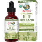MaryRuth Organics Oregano Oil Drops front view of bottle for immune support