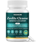 KEDISOM 19 in 1 liver cleanse detox front view showing premium dietary supplement bottle