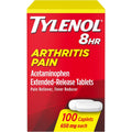 Tylenol 8 Hour Arthritis Pain Relief Caplets front view bottle