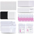 Inog press on nail tool kit front view with manicure essentials