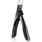 GAOY acrylic nail clippers in professional black finish for trimming false nail tips