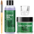 Kolqkee acrylic nail kit powder and liquid set front view