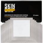 Skin Grip adhesive remover wipes 50 count box front view