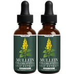 Ethale Natural Mullein Leaf Herbal Drops front view bottle for lung health