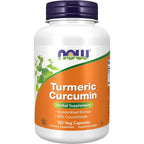 Now Foods Turmeric Curcumin 120 Veg Capsules front view