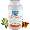 One Planet Nutrition Nano Curcumin Plus 120 capsules bottle front view