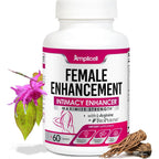 Amplicell Women's Vitality and Libido Support 60 capsules front view bottle for female enhancement