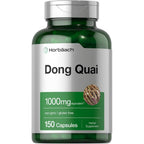Horbäach Dong Quai 150 capsules bottle front view showing product packaging.