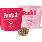 Funk It Wellness Seed Cycling Kit 16 ounce front packaging for natural hormone balance