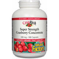 Natural Factors CranRich Super Strength Cranberry Concentrate 180 capsules front bottle view for urinary tract support
