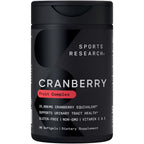 Sports Research Cranberry Fruit Complex 90 Softgels front view
