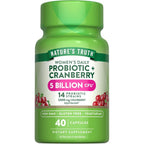 Nature's Truth Women's Probiotic With Cranberry Front View