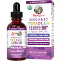 MaryRuth Organics Toddler Elderberry Liquid Drops front packaging bottle for kids immune support