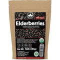 U.S. Wellness Naturals Organic Dried Black Elderberries front view packaging for immune support